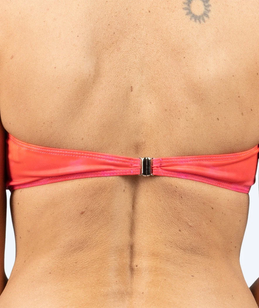 Watery góra od bikini syrenka damska - Orange Twist - Image 5