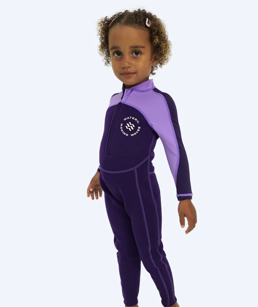 Watery kombinezon UV dla dzieci - Calypso Full-Body - Fioletowy - Image 5