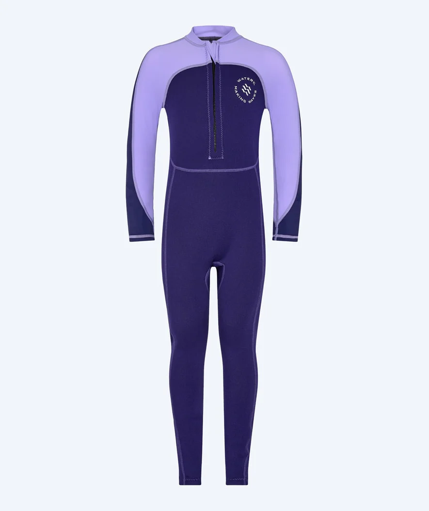 Watery kombinezon UV dla dzieci - Calypso Full-Body - Fioletowy - Image 6