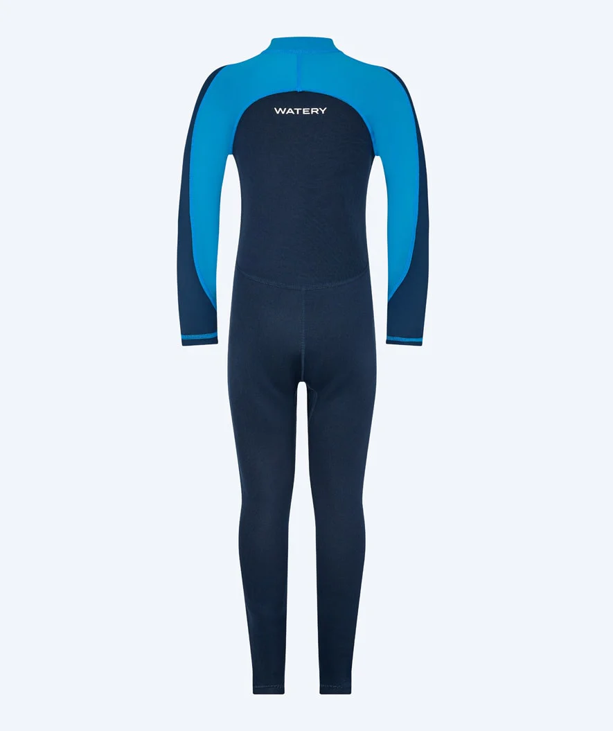 Watery kombinezon UV dla dzieci - Calypso Full-Body - Niebieski/ciemnoniebieski - Image 5