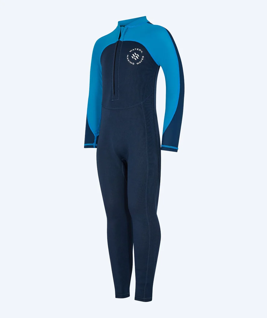 Watery kombinezon UV dla dzieci - Calypso Full-Body - Niebieski/ciemnoniebieski - Image 7