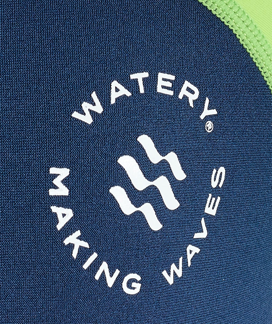 Watery kombinezon UV dla dzieci - Calypso Shorty - Atlantic Green - Image 16