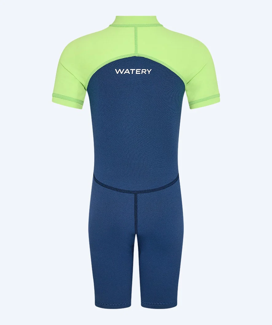 Watery kombinezon UV dla dzieci - Calypso Shorty - Atlantic Green - Image 3