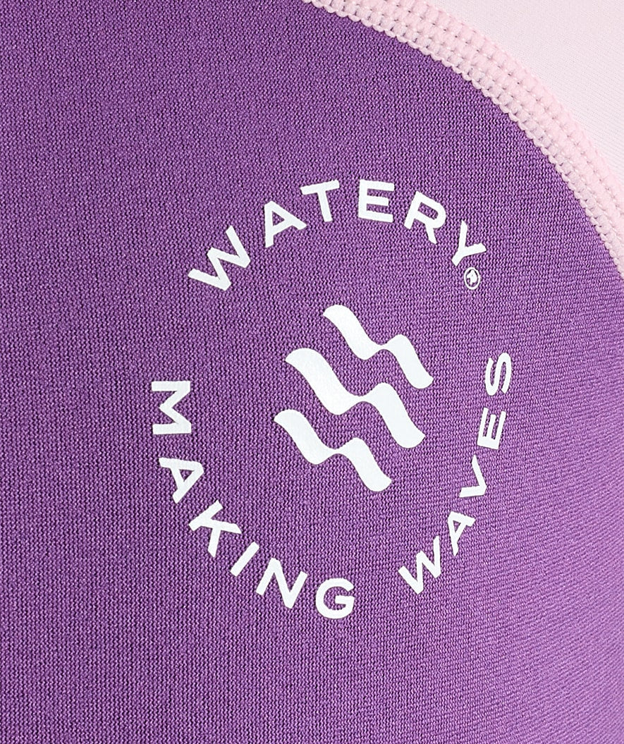 Watery kombinezon UV dla dzieci - Calypso Shorty - Atlantic Purple - Image 13