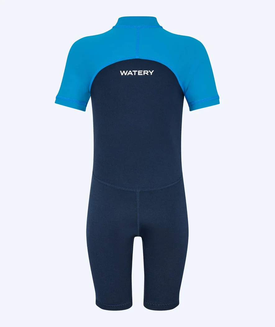 Watery kombinezon UV dla dzieci - Calypso Shorty - Ciemnoniebieski - Image 3