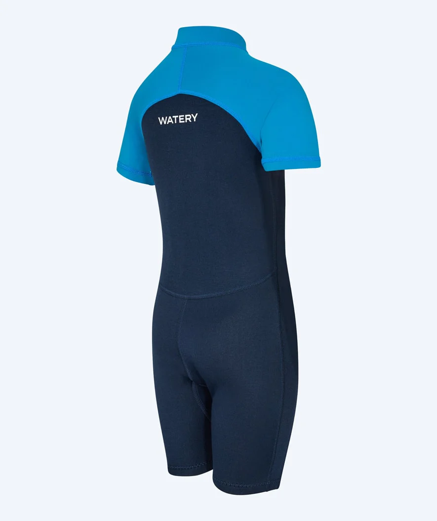 Watery kombinezon UV dla dzieci - Calypso Shorty - Ciemnoniebieski - Image 7