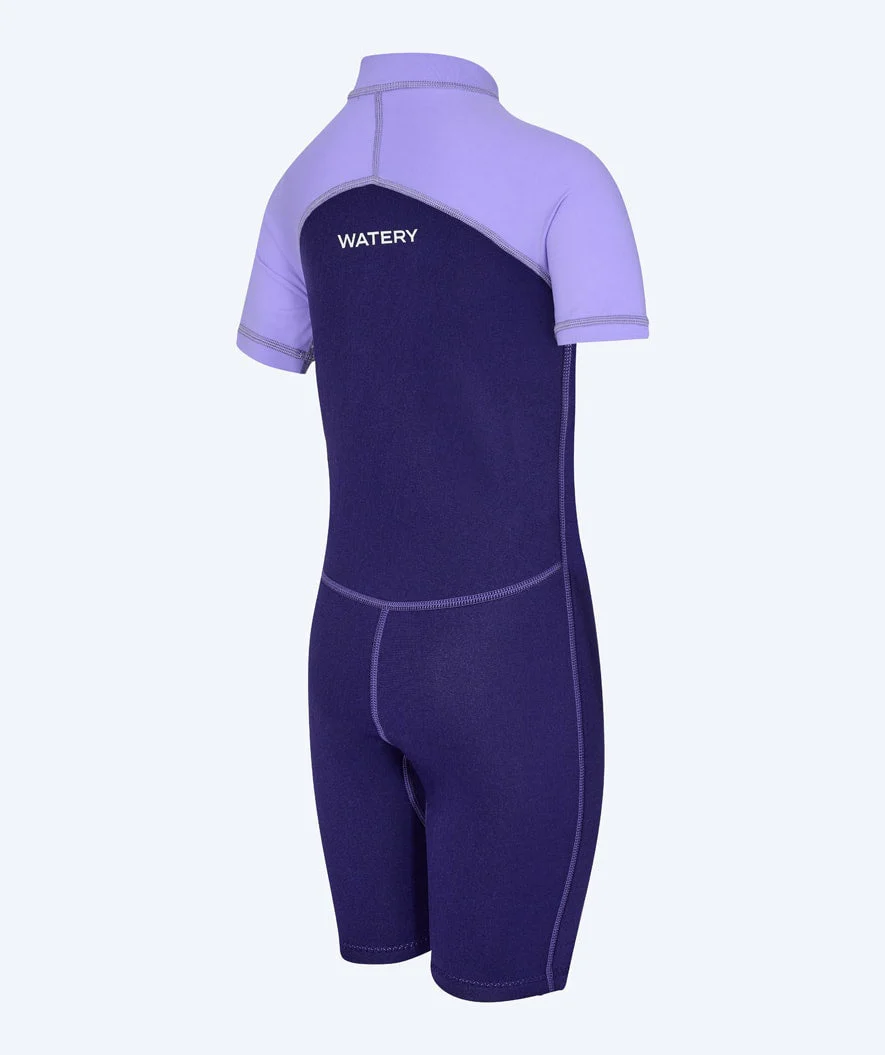 Watery kombinezon UV dla dzieci - Calypso Shorty - Fioletowy - Image 6