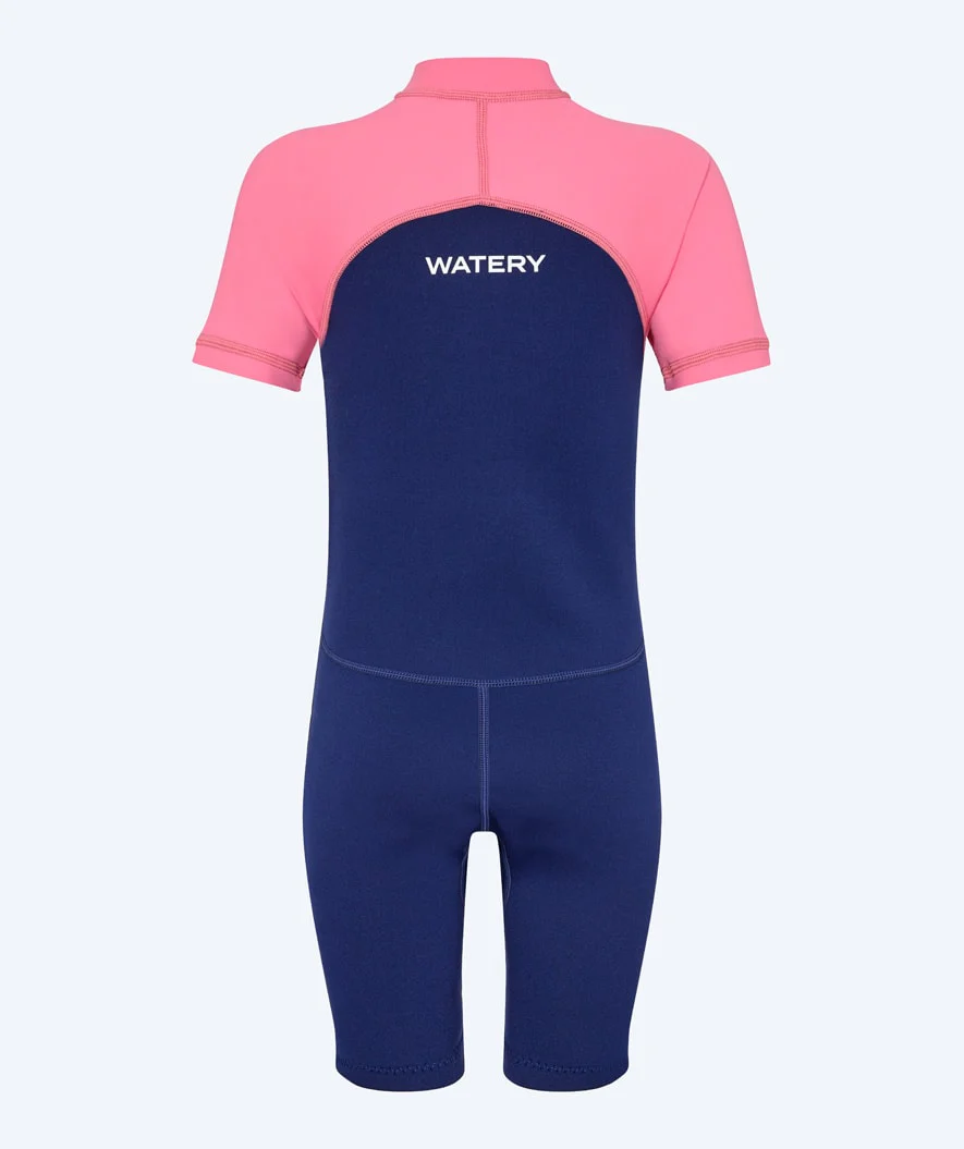 Watery kombinezon UV dla dzieci - Calypso Shorty - Różowy - Image 3