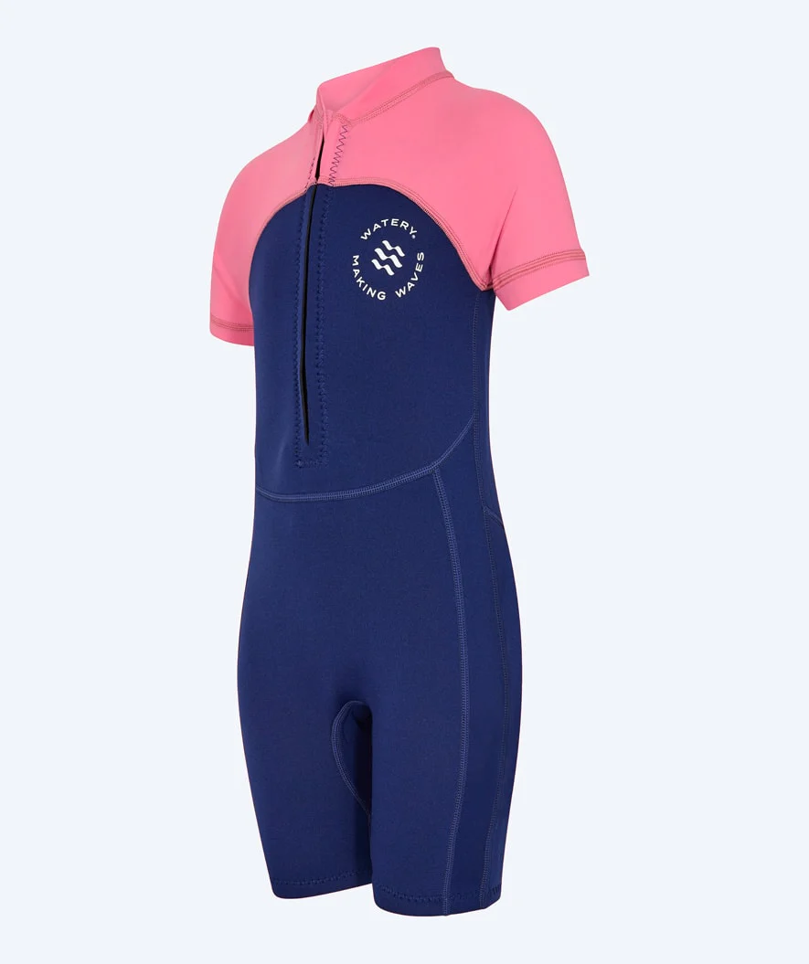 Watery kombinezon UV dla dzieci - Calypso Shorty - Różowy - Image 7