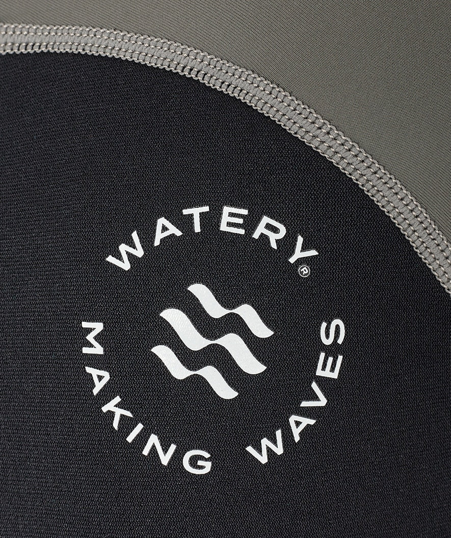 Watery kombinezon UV dla dzieci - Calypso Shorty - Szary/czarny - Image 12