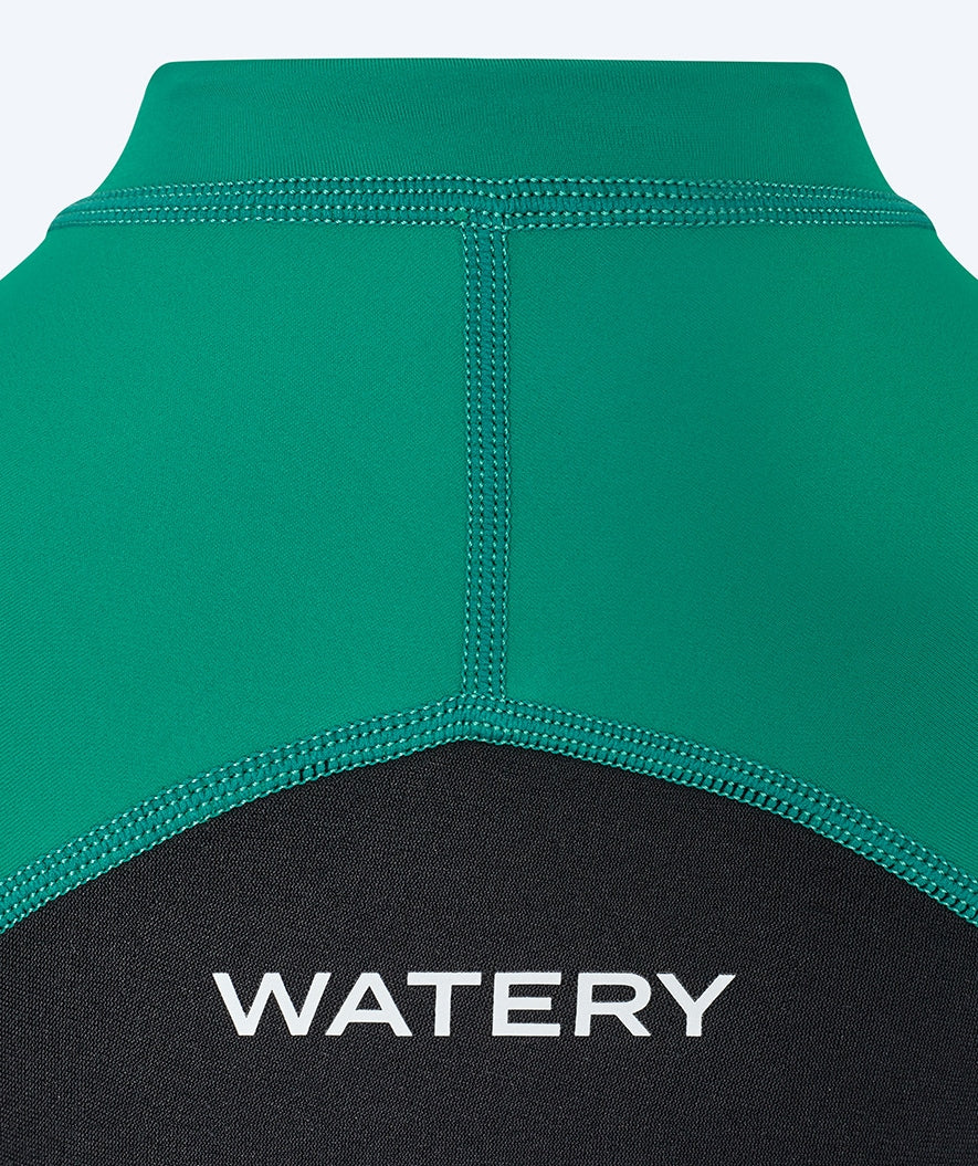 Watery kombinezon UV dla dzieci - Calypso Shorty - Zielono/czarny - Image 6