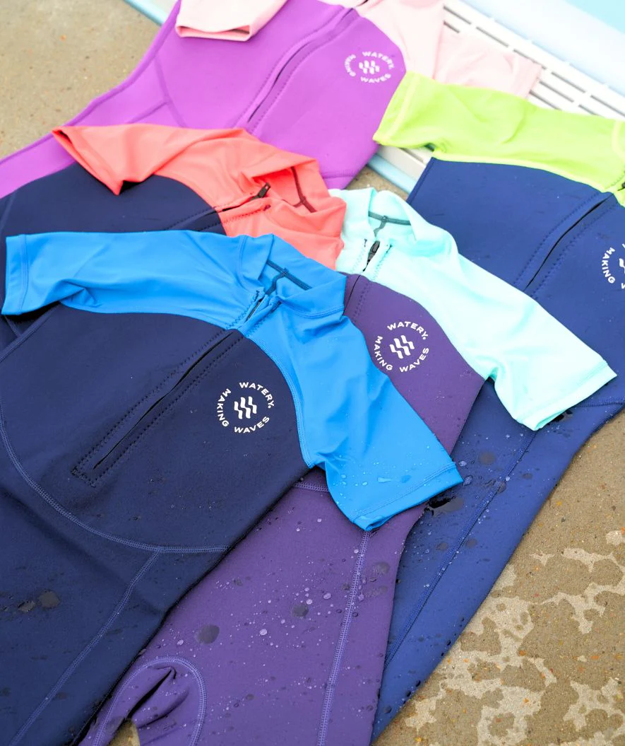 Watery kombinezon UV dla dzieci - Calypso Shorty - Zielony/jasnozielony - Image 11