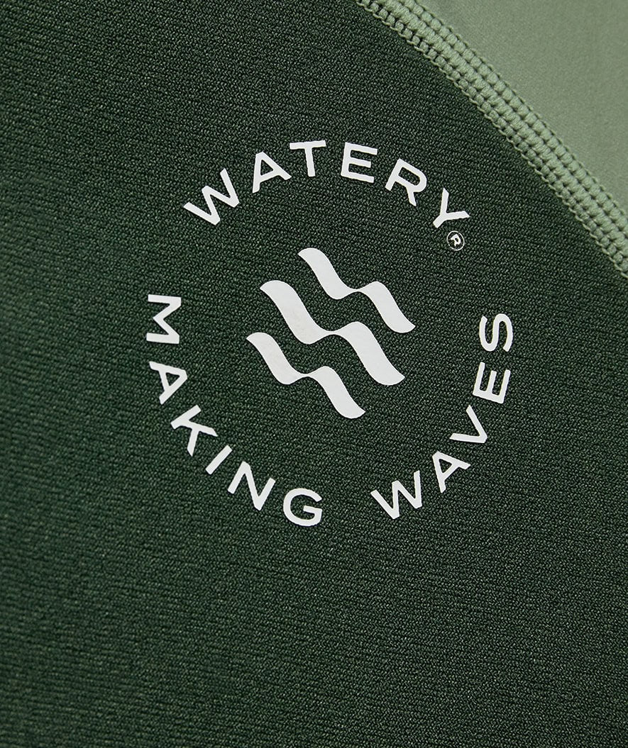 Watery kombinezon UV dla dzieci - Calypso Shorty - Zielony/jasnozielony - Image 13