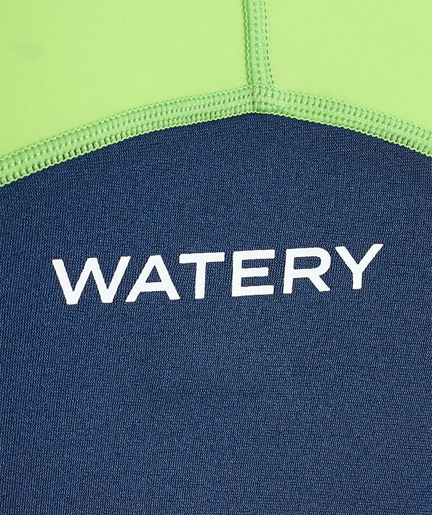 Watery kombinezon UV dla dzieci - Calypso z długimi rękawami - Atlantic Green - Image 9
