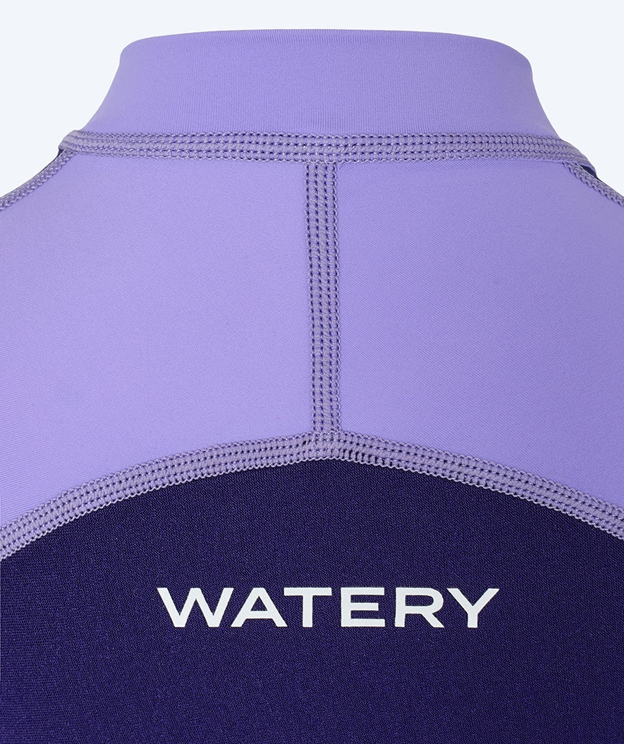 Watery kombinezon UV dla dzieci - Calypso z długimi rękawami - Fioletowy - Image 13