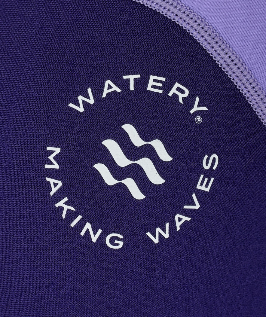 Watery kombinezon UV dla dzieci - Calypso z długimi rękawami - Fioletowy - Image 15