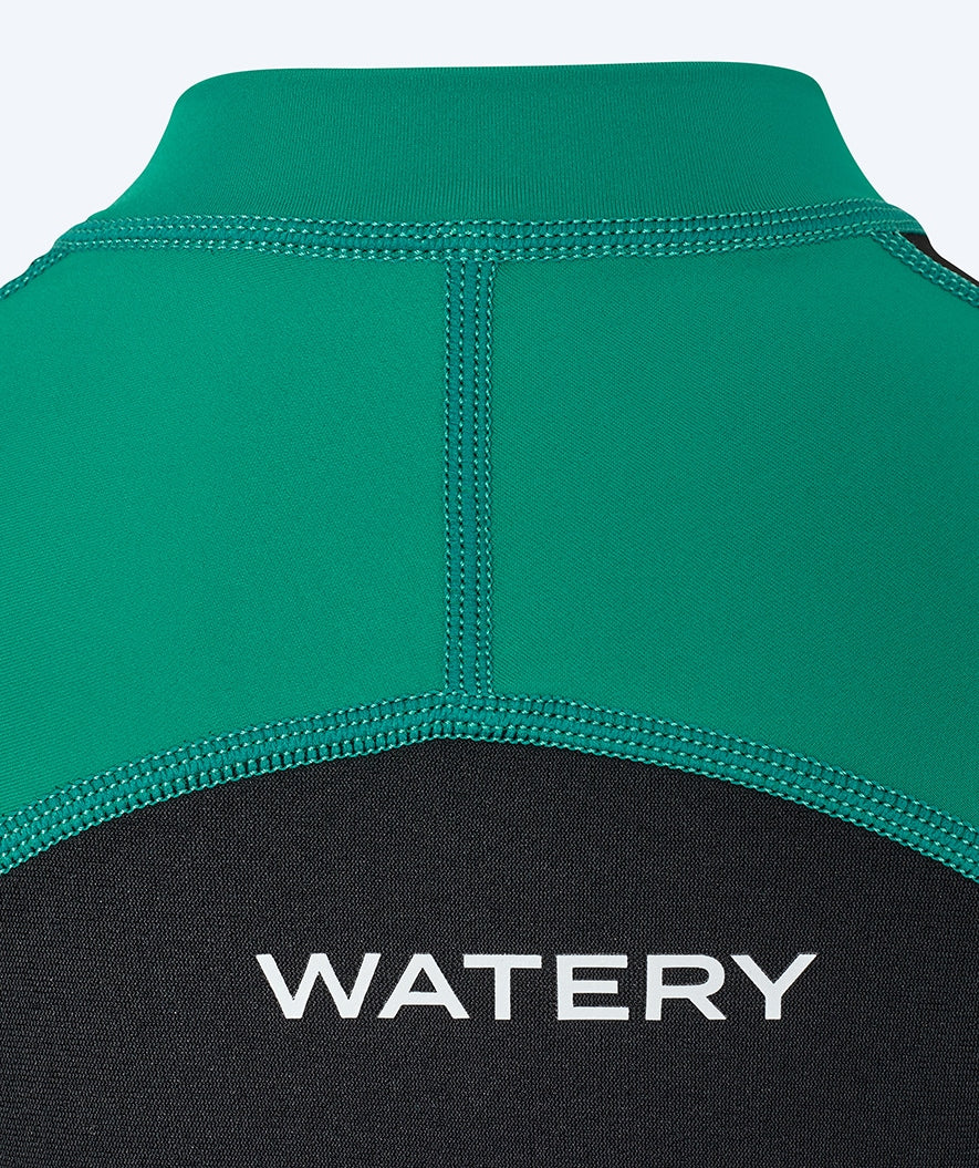 Watery kombinezon UV dla dzieci - Calypso z długimi rękawami - Zielony/czarny - Image 10