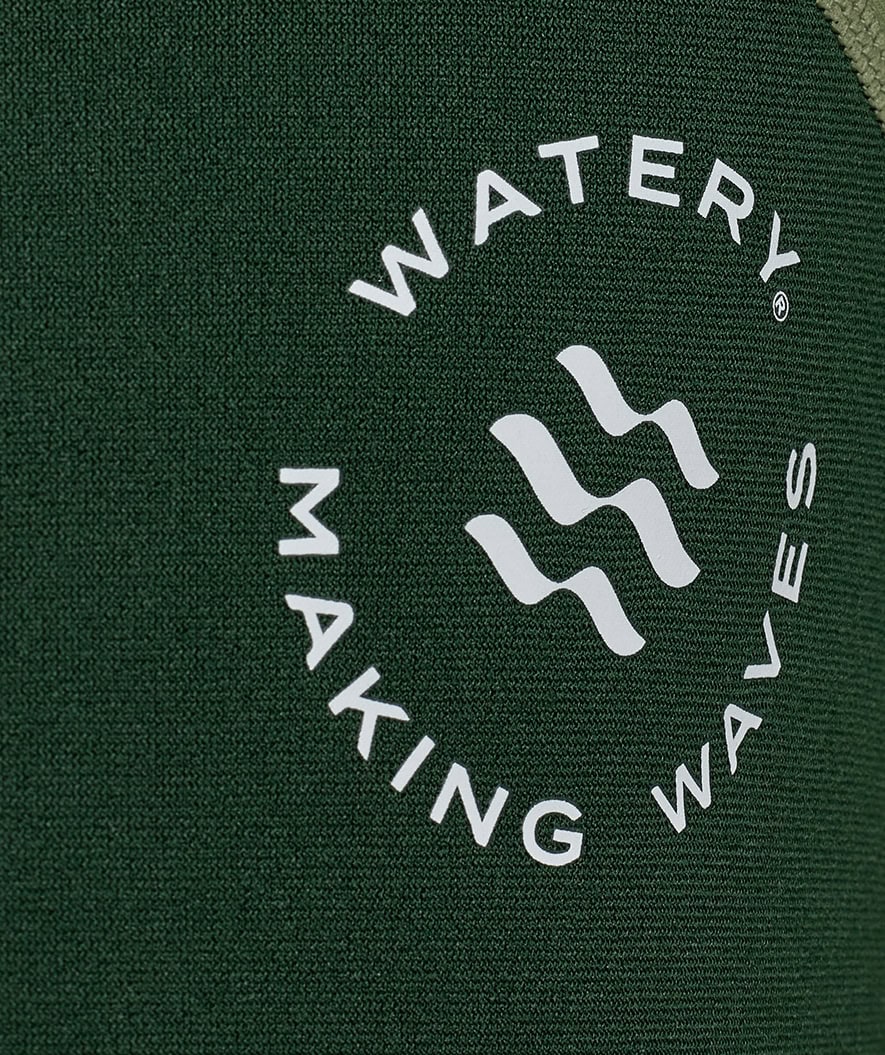 Watery kombinezon UV dla dzieci - Calypso z długimi rękawami - Zielony/jasnozielony - Image 14