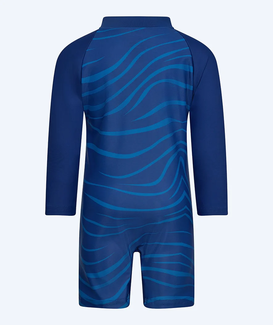 Watery kombinezon UV dla dzieci - Fjord Rashguard z długim rękawem - Ciemnoniebieski - Image 10