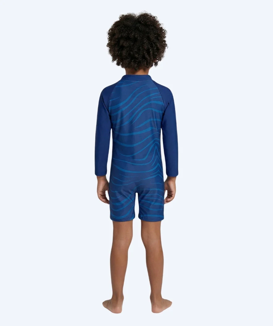 Watery kombinezon UV dla dzieci - Fjord Rashguard z długim rękawem - Ciemnoniebieski - Image 2