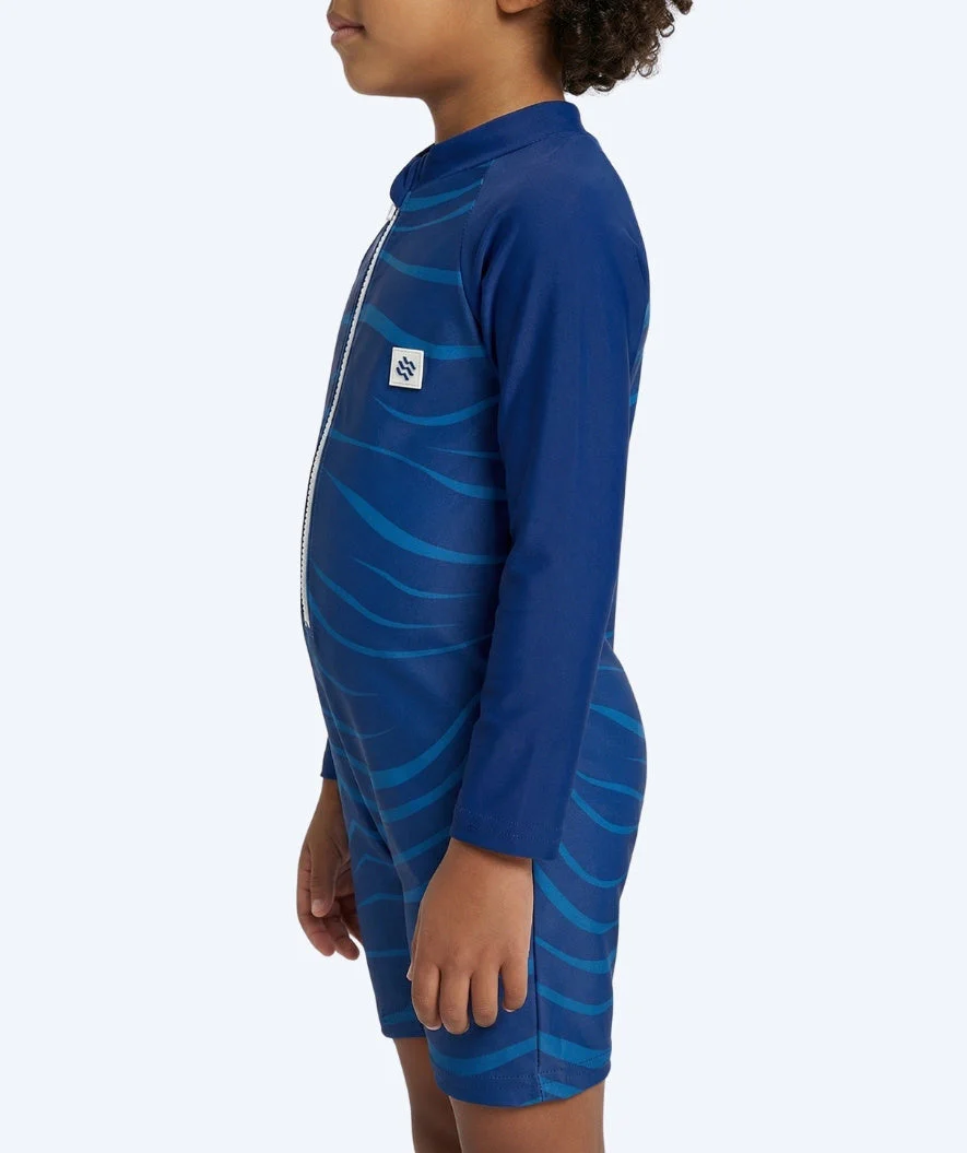 Watery kombinezon UV dla dzieci - Fjord Rashguard z długim rękawem - Ciemnoniebieski - Image 3