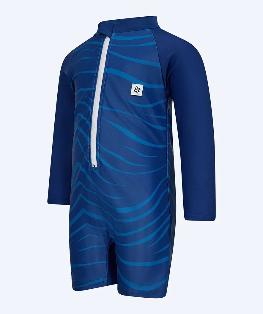 Watery kombinezon UV dla dzieci - Fjord Rashguard z długim rękawem - Ciemnoniebieski - Image 8