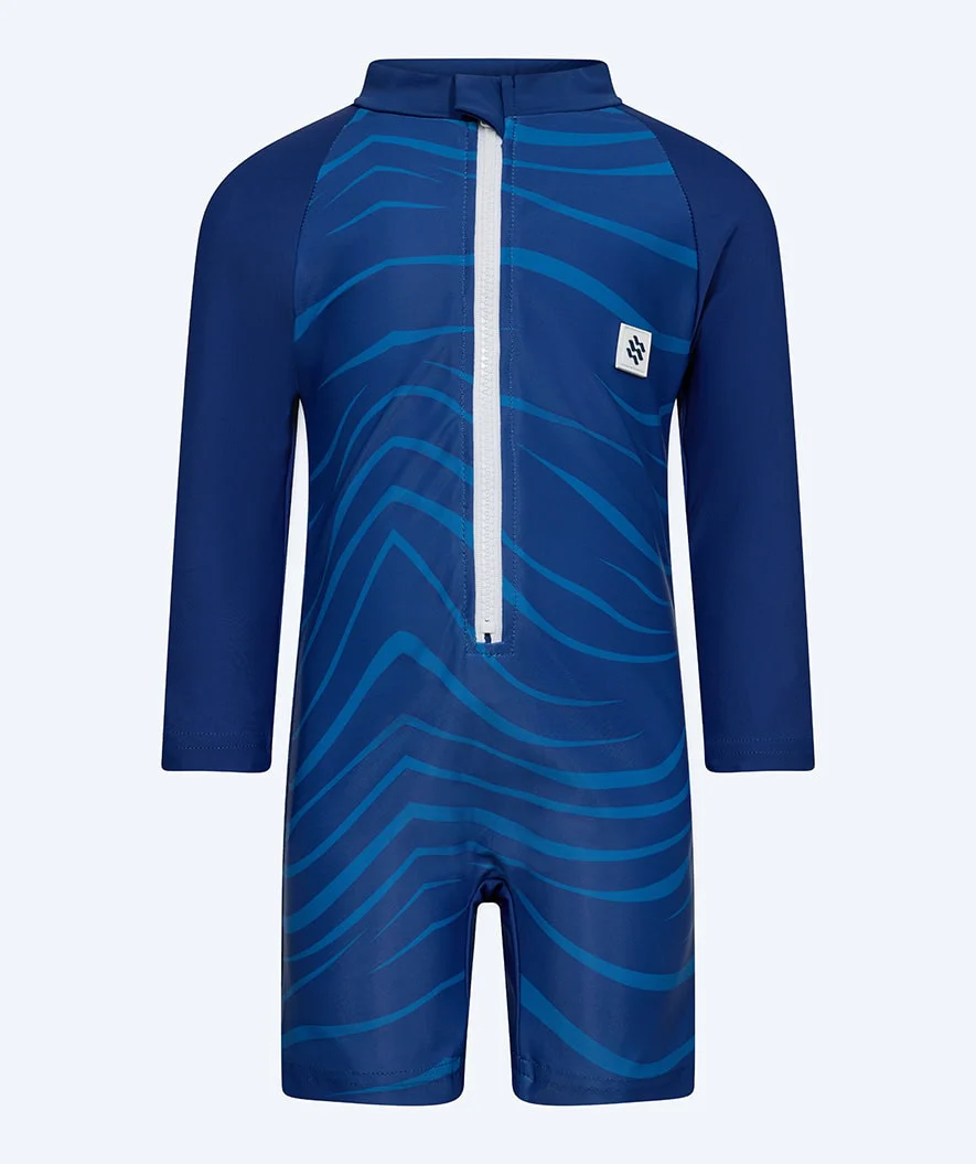 Watery kombinezon UV dla dzieci - Fjord Rashguard z długim rękawem - Ciemnoniebieski - Image 9