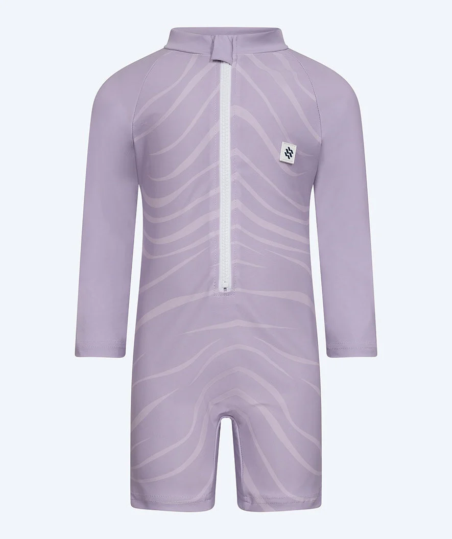 Watery kombinezon UV dla dzieci - Fjord Rashguard z długimi rękawami - Liliowy - Image 8