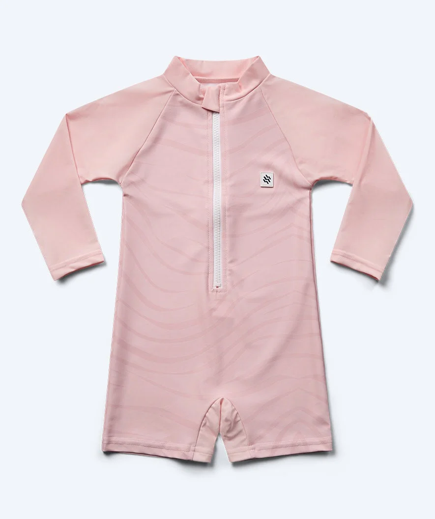 Watery kombinezon UV dla dzieci - Fjord Rashguard z długimi rękawami - Różowy - Image 10