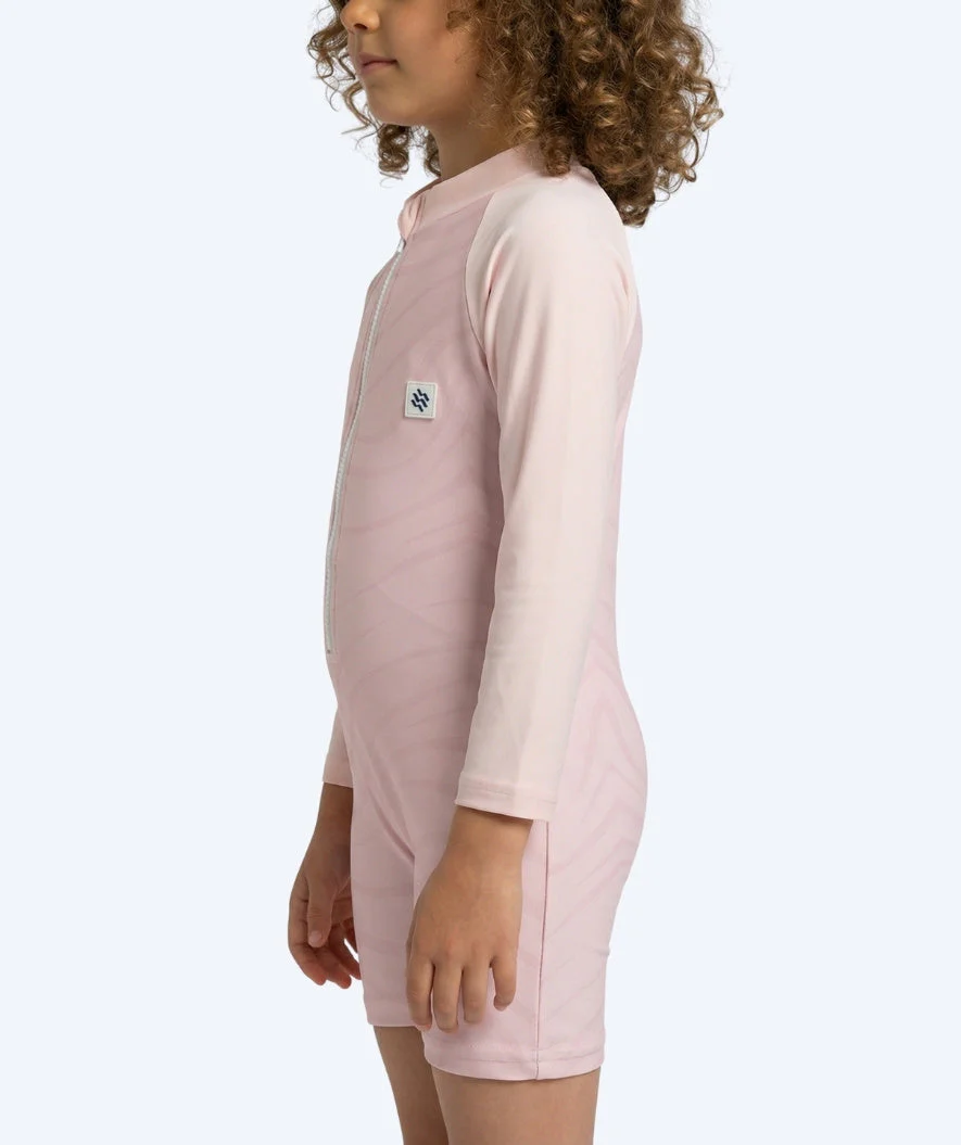 Watery kombinezon UV dla dzieci - Fjord Rashguard z długimi rękawami - Różowy - Image 3