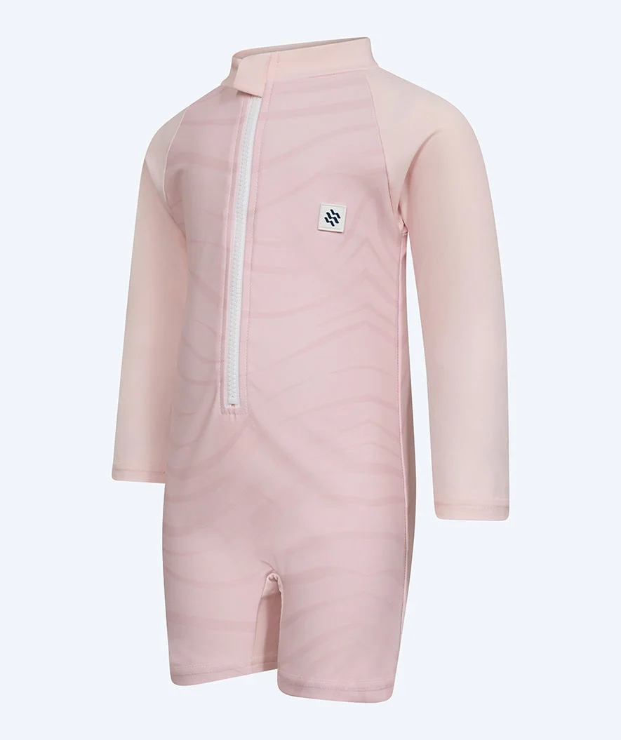 Watery kombinezon UV dla dzieci - Fjord Rashguard z długimi rękawami - Różowy - Image 7