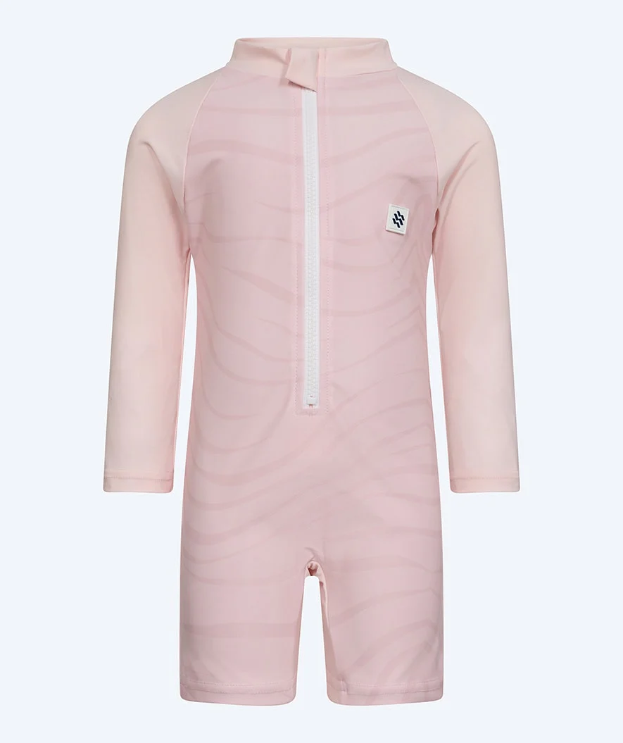 Watery kombinezon UV dla dzieci - Fjord Rashguard z długimi rękawami - Różowy - Image 8