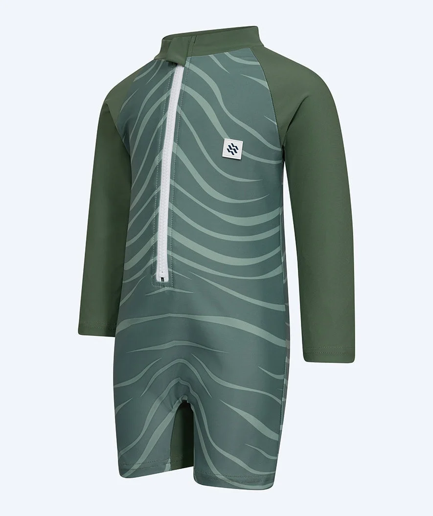 Watery kombinezon UV dla dzieci - Fjord Rashguard z długimi rękawami - Zielony - Image 6