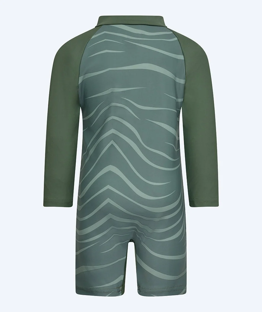 Watery kombinezon UV dla dzieci - Fjord Rashguard z długimi rękawami - Zielony - Image 8
