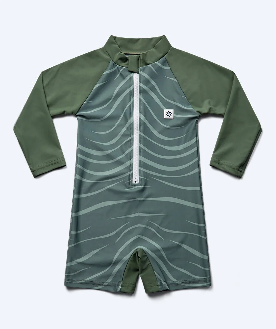 Watery kombinezon UV dla dzieci - Fjord Rashguard z długimi rękawami - Zielony - Image 9