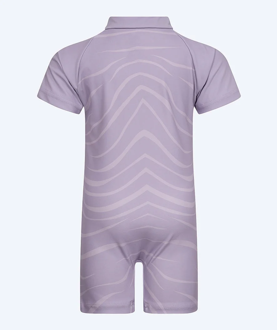 Watery kombinezon UV dla dzieci - Fjord Rashguard z krótkimi rękawami - Fioletowy - Image 8
