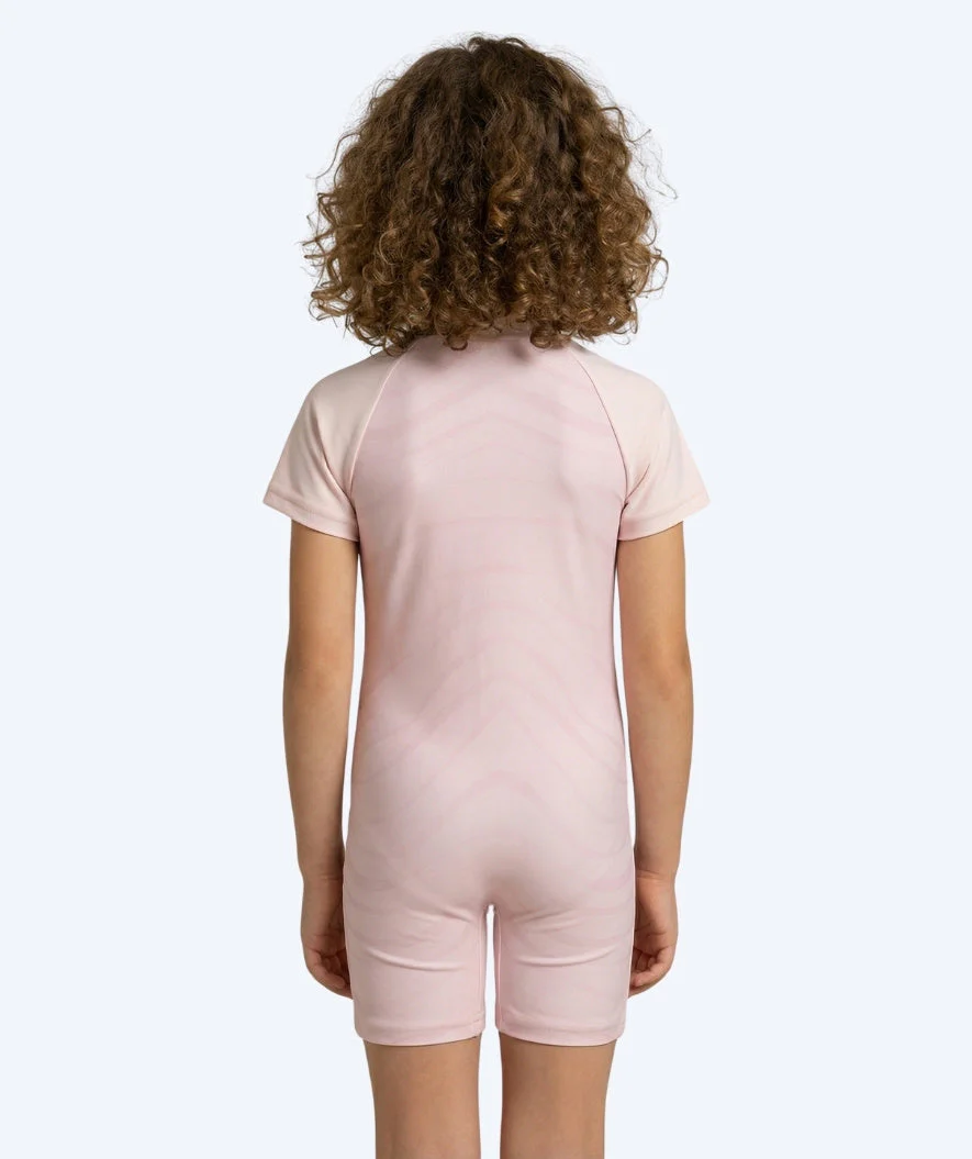 Watery kombinezon UV dla dzieci - Fjord Rashguard z krótkimi rękawami - Różowy - Image 2