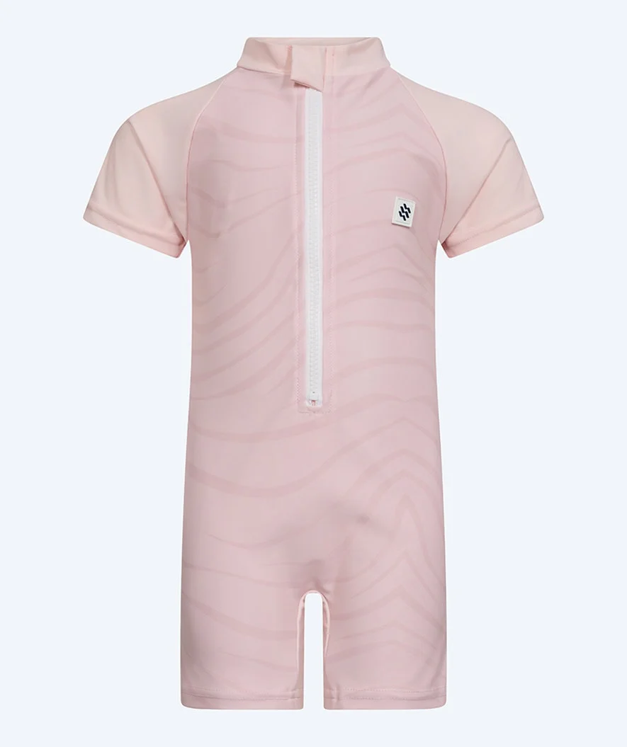 Watery kombinezon UV dla dzieci - Fjord Rashguard z krótkimi rękawami - Różowy - Image 8