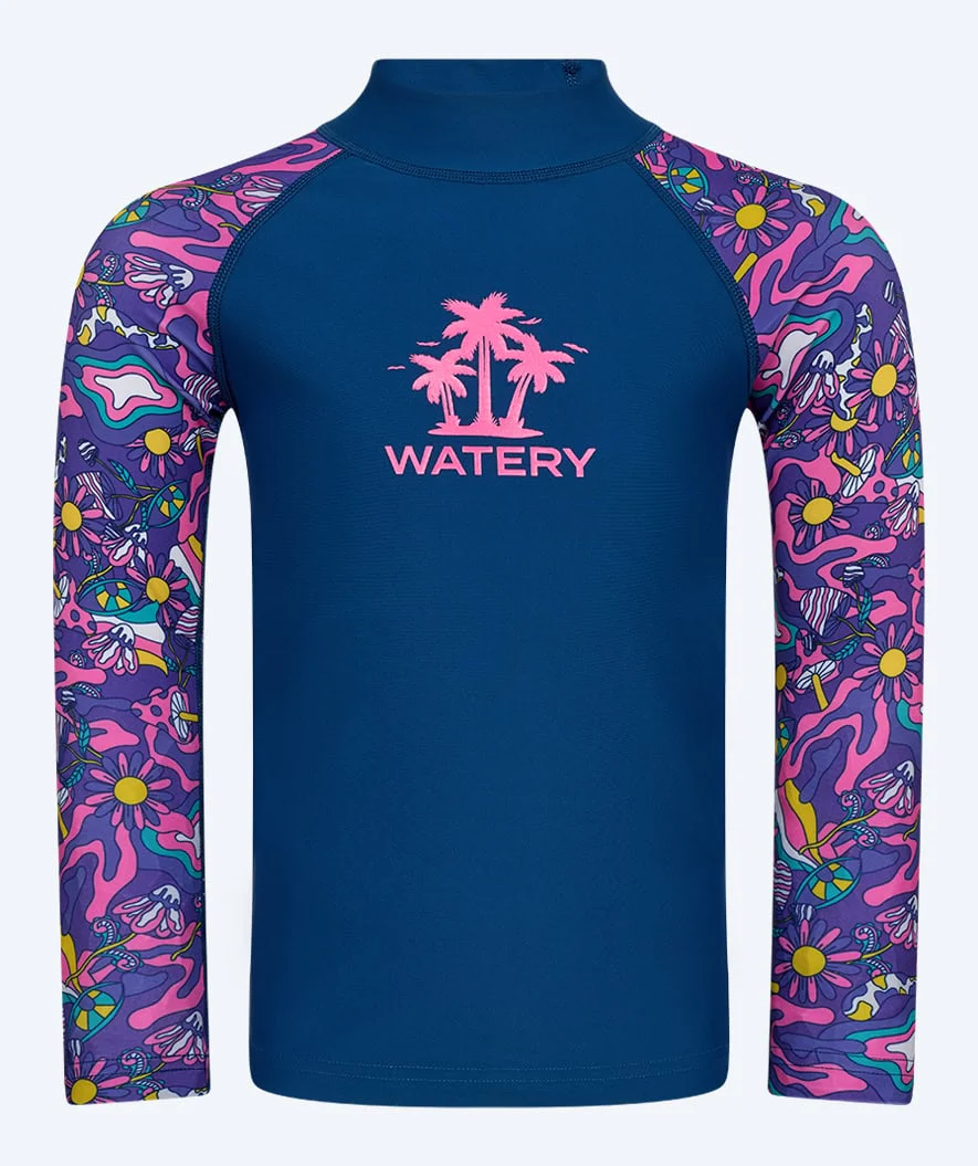 Watery koszulka UV dla dzieci - Osiris Langærmet Rashguard - Wielokolorowy/ciemnoniebieski - Image 3