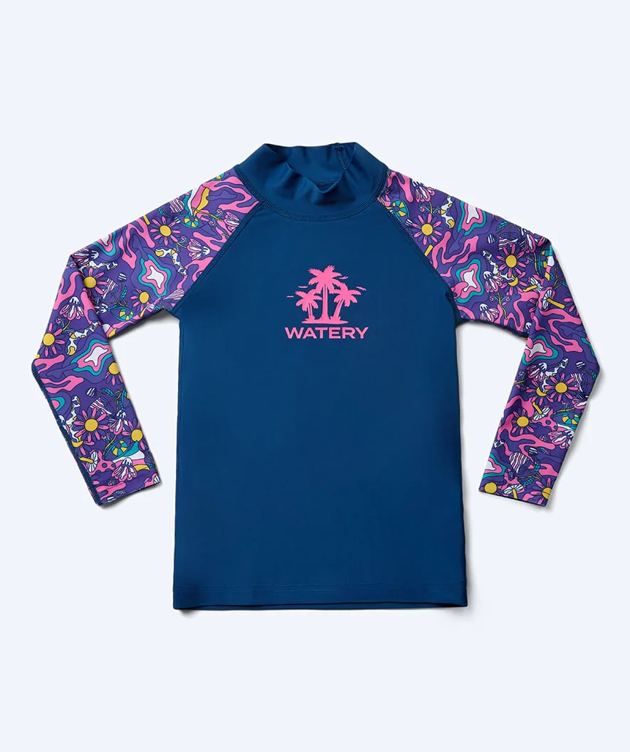 Watery koszulka UV dla dzieci - Osiris Langærmet Rashguard - Wielokolorowy/ciemnoniebieski - Image 4