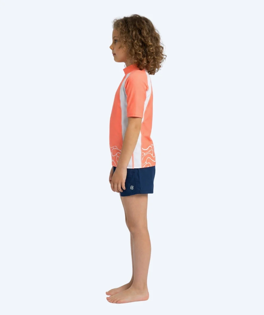 Watery koszulka UV dla dzieci - Chilton Rashguard z krótkimi rękawami - Różowy/biały - Image 5