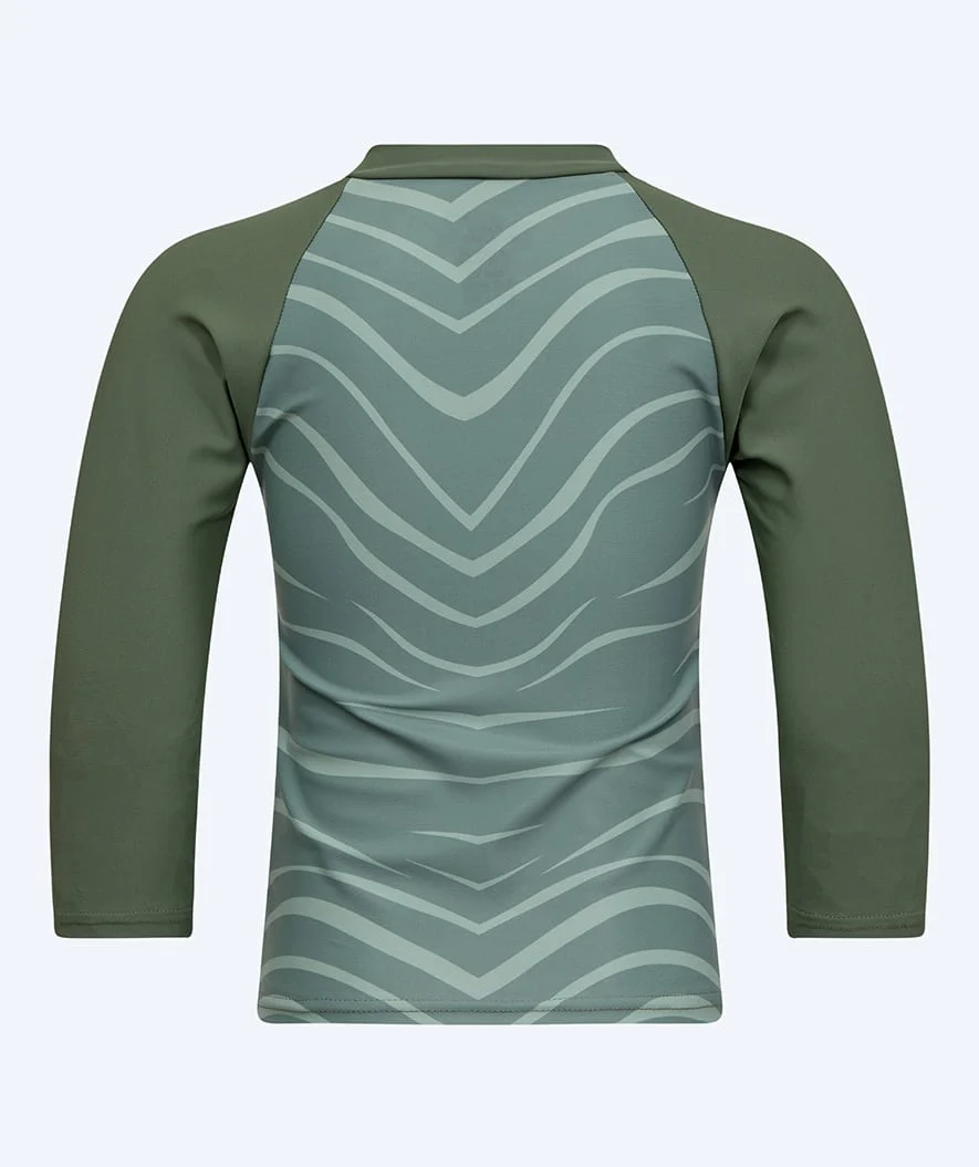 Watery koszulka UV dla dzieci - Fjord Rashguard z długimi rękawami - Zielona - Image 11