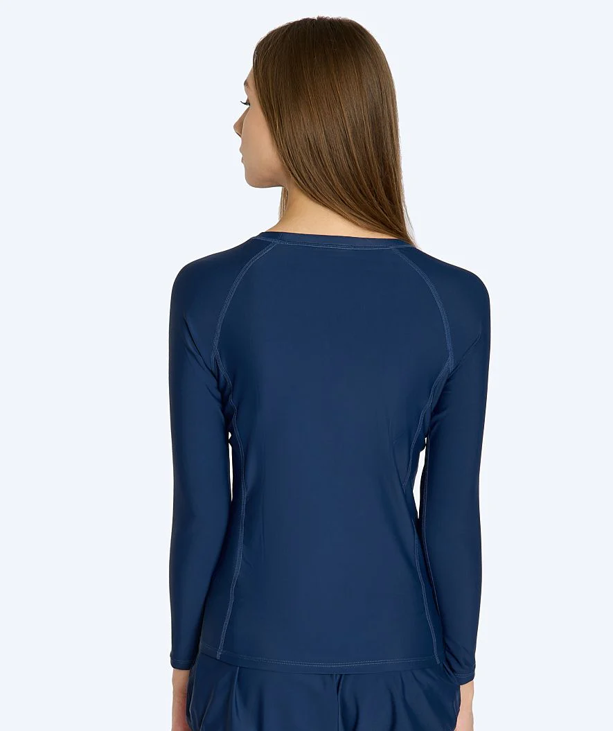 Watery koszulka UV dla kobiet - Remington Rashguard z długim rękawem - Ciemnoniebieska - Image 2