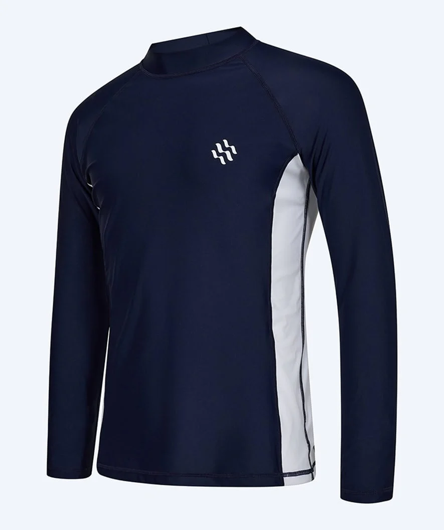 Watery koszulka UV dla kobiet - Talcott Rashguard z długimi rękawami - Granatowa/biała - Image 4