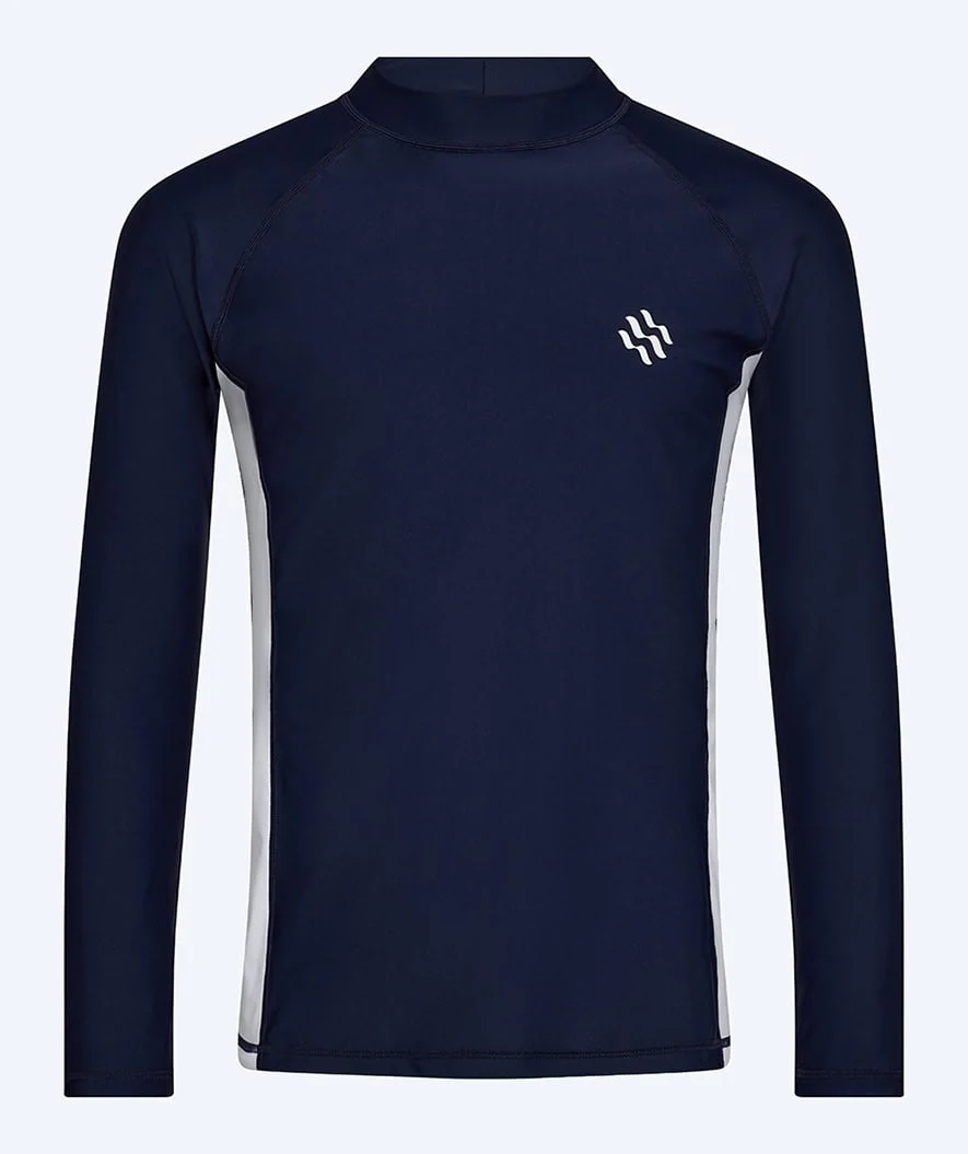 Watery koszulka UV dla kobiet - Talcott Rashguard z długimi rękawami - Granatowa/biała - Image 5
