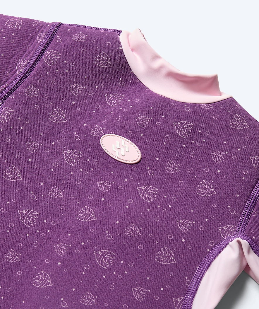 Watery koszulka z neoprenu - Baia Top - Atlantic Purple - Image 6