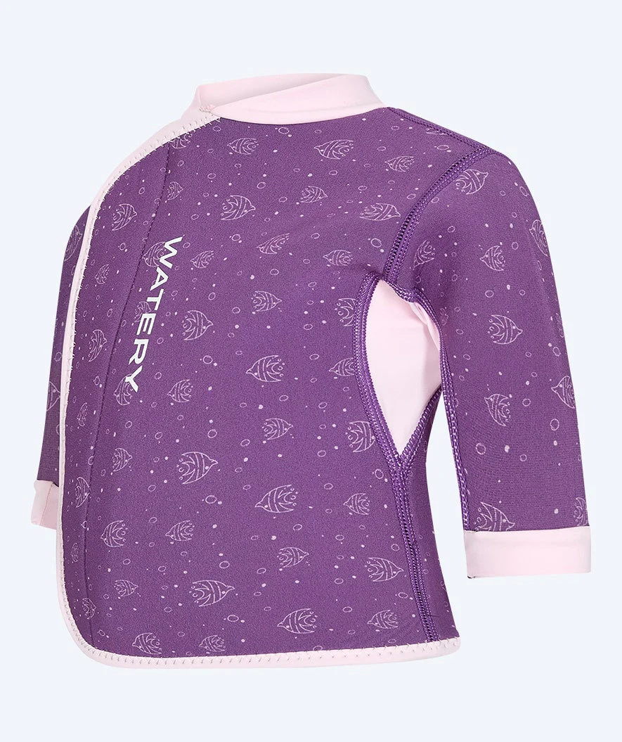 Watery koszulka z neoprenu - Baia Top - Atlantic Purple - Image 7
