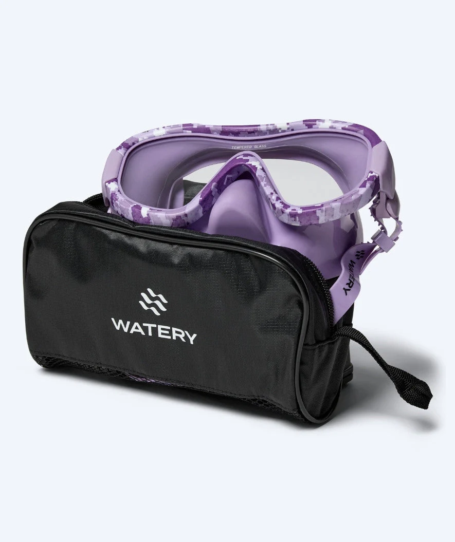 Watery maska do nurkowania dla dorosłych (12+) - Rudder Camo - Fioletowy - Image 6