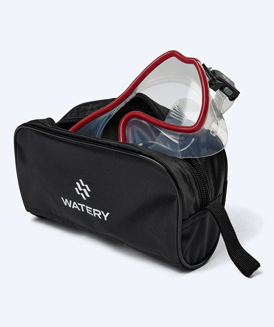 Watery maska do nurkowania dla dorosłych (od 15 lat) - Fraser - Czerwony/przezroczysty - Image 10