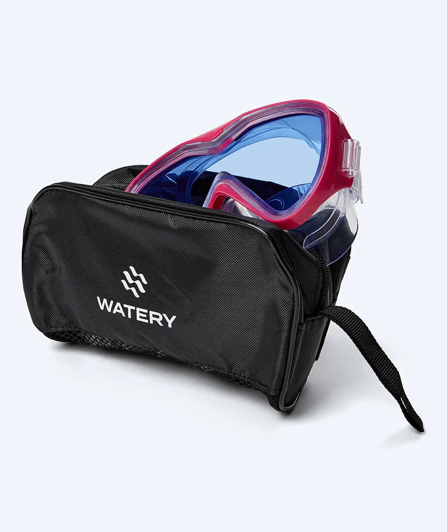 Watery maska do nurkowania dla młodzieży (8-15) - Nerina - Jasnoróżowy/niebieski - Image 10